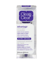 Emballage du traitement ponctuel de l'acné Clean & Clear Advantage