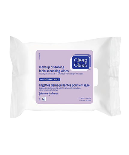 Clean & Clear's Makeup Dissolving Foaming Cleanser Wipes