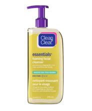 Clean & Clear's Essentials Foaming Facial Cleanser for Sensitive Skin